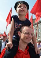 Participant of rally