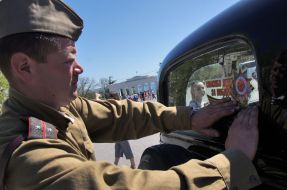 Участник акции «Спасибо деду за победу!»