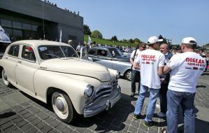 Participants of motor race