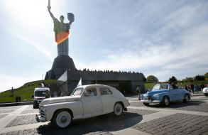 Participants of motor race