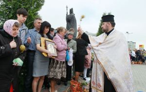 Освячення великодніх кошиків