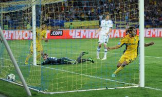 Goal against FC "Dynamo" (Kiev)