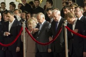 Учасники Великоднього богослужіння