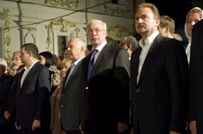 Учасники Великоднього богослужіння