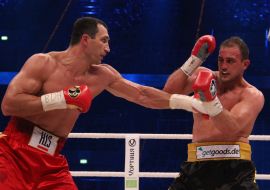 Vladimir Klichko and Francesco Pianeta