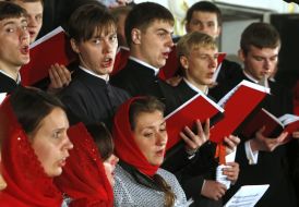 The church choir