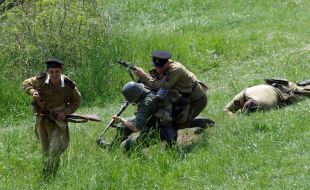 Reconstruction of the Battle "Storm Mountain Breather May 7, 1944"