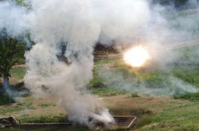 Reconstruction of the Battle "Storm Mountain Breather May 7, 1944"