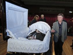 Церемония прощания с Николаем Мащенко