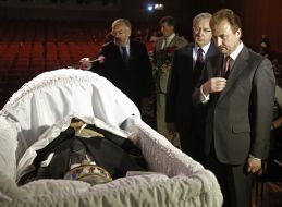 Церемония прощания с Николаем Мащенко