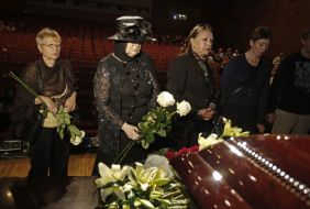 Ceremony of farewell with Nikolay Mashchenko