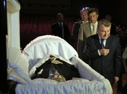 Ceremony of farewell with Nikolay Mashchenko