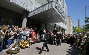 Ceremony of farewell with Nikolay Mashchenko