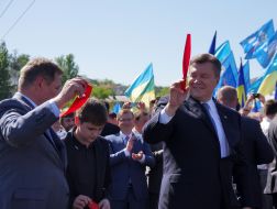 Viktor Yanukovych and Vladimir Yatsuba
