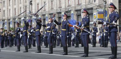 Demonstration performances honor guard