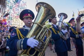 Установление рекорда "Массовое исполнение песни «День победы»"