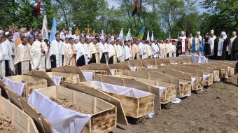 Перезахоронение останков жертв НКВД
