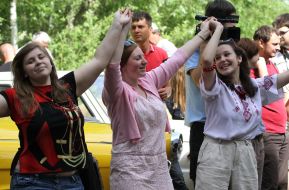 Participants of the festival