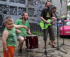 The band members "Perkalabskі prydatki"