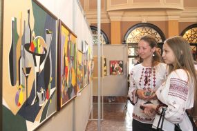 Visitors of the exhibition