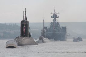 Parade of the Black Sea Fleet of the Russian Federation
