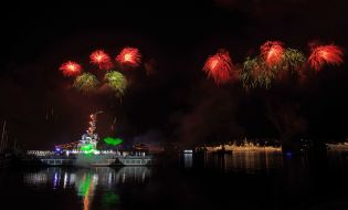 Festive fireworks