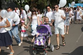 Participants of the festival family