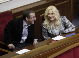 Taisiya Povaliy and Nikolay Bagraev