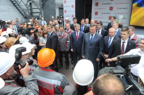 Rostislav Shurma, Rinat Akhmetov and Viktor Yanukovich