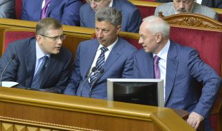 Nikolay Azarov, Aleksandr Vilkul and Yuriy Boiko