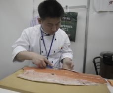 Master-class on cooking susi