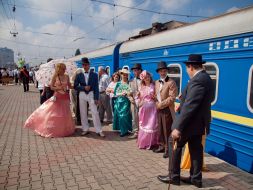 Retro train