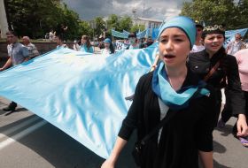 The Crimean Tatars at the meeting