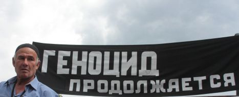 The Crimean Tatars at the meeting