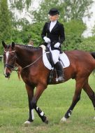 Учасниця кінного фестивалю "Вихідні верхи"