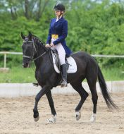 Учасниця кінного фестивалю "Вихідні верхи"