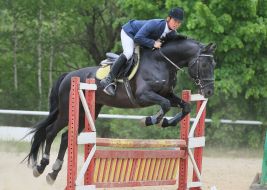 Учасник кінного фестивалю "Вихідні верхи"