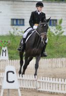 Учасниця кінного фестивалю "Вихідні верхи"