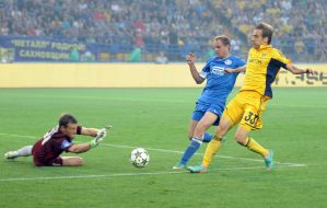 Marko Devic, Evgeniy Cheberyachko and Igor Vartsaba