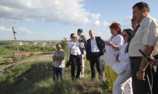Participants of the visiting session of the Committee of the Verkhovna Rada of Ukraine