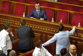 Віталій Захарченко в урядовій ложі