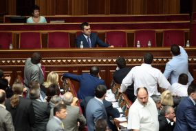 Віталій Захарченко в урядовій ложі