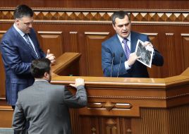 Віталій Захарченко та Олег Тягнибок