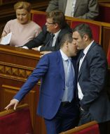 Vitaliy Klichko and Andrey Ilyenko