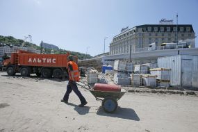 Реконструкция Почтовой площади