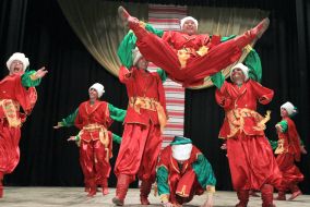 The band of Ukrainian dance «Cheremosh» (Canada)