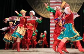 The band of Ukrainian dance «Cheremosh» (Canada)