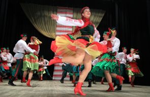 The band of Ukrainian dance «Cheremosh» (Canada)