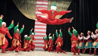 The band of Ukrainian dance «Cheremosh» (Canada)