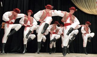 The band of Ukrainian dance «Cheremosh» (Canada)